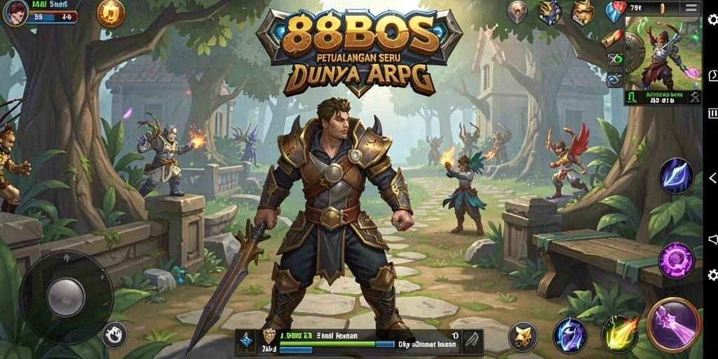 Tampilan gameplay seru dari 88BOS dalam dunia ARPG yang menantang.