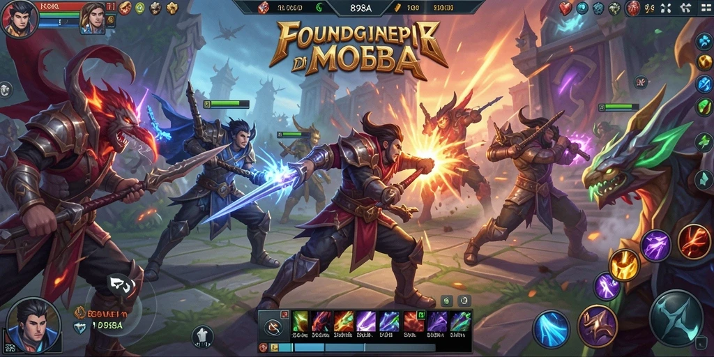 Tampilan gameplay seru dan dinamis dari 898A.