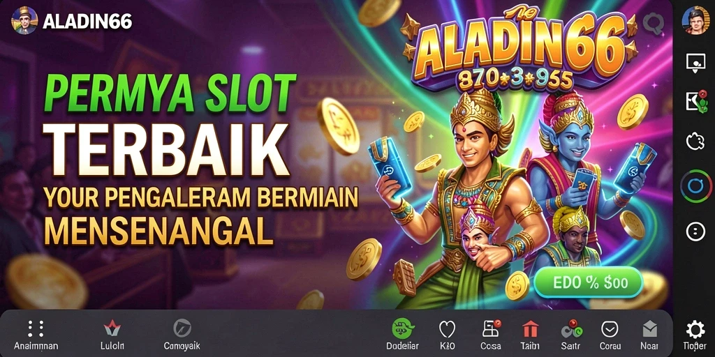 Tampilan menarik dari gameplay ALADIN66 yang mendebarkan.
