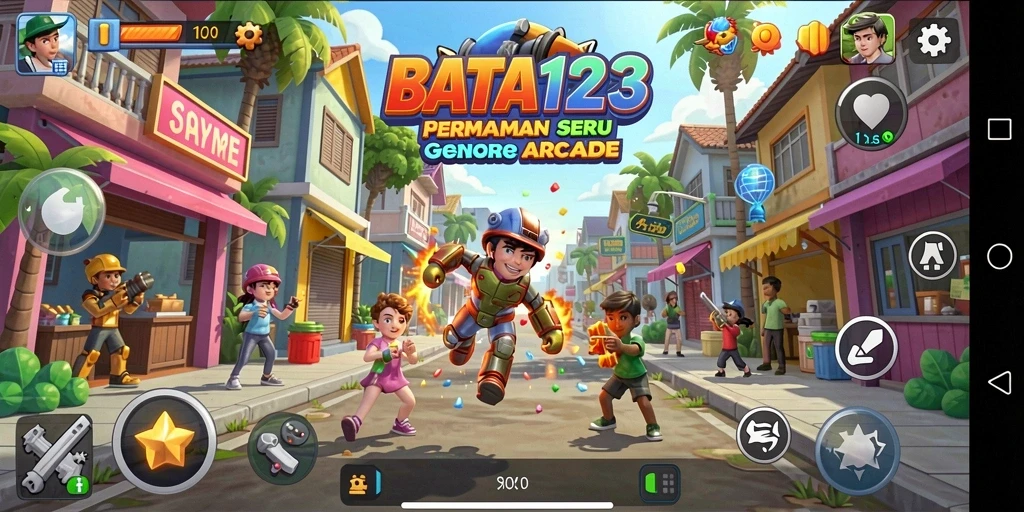 Tampilan menarik dalam gameplay BATA123 yang seru.