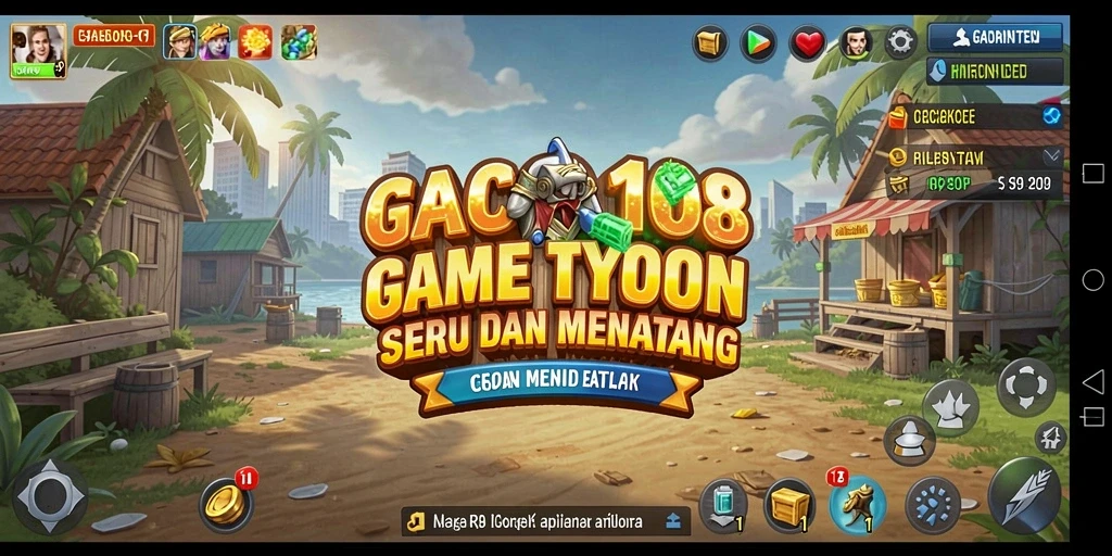 Tampilan gameplay GACOR108 yang menarik dan penuh strategi.