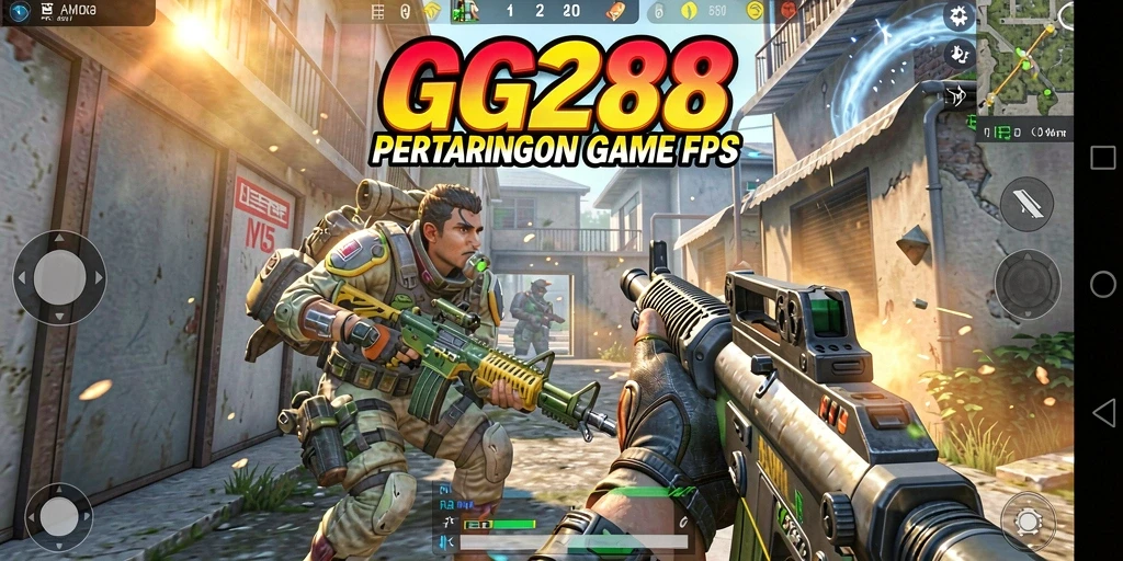 Tampilan gameplay GG288 yang penuh aksi dan grafis tinggi.