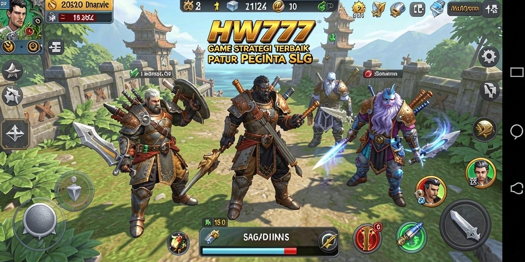 Gameplay menarik dari HW777 dengan elemen strategi yang mendalam.