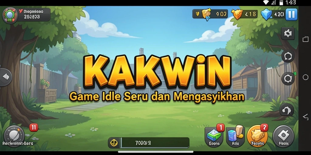 Tampilan gameplay KAKWIN yang menarik dan seru.