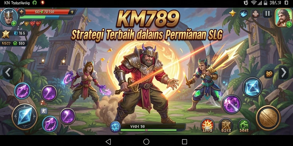 Tampilan grafis menawan dari gameplay KM789 yang menantang.