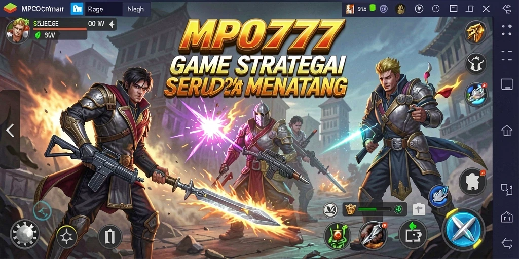 Tampilan gameplay MPO777 yang dinamis dan strategis.