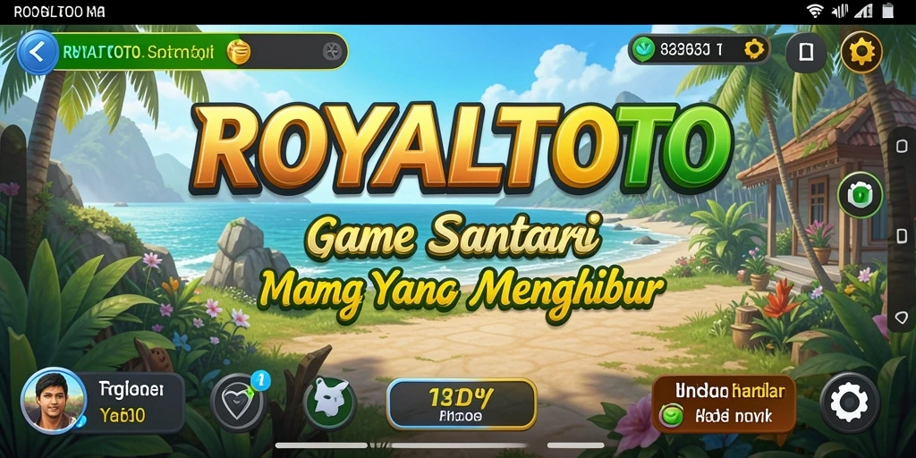 Tampilan menarik dari gameplay ROYALTOTO yang penuh warna.