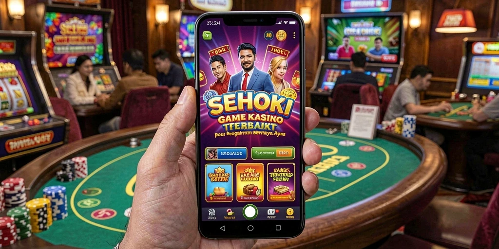 Screenshot SEHOKI menampilkan gameplay kasino yang seru dan interaktif.