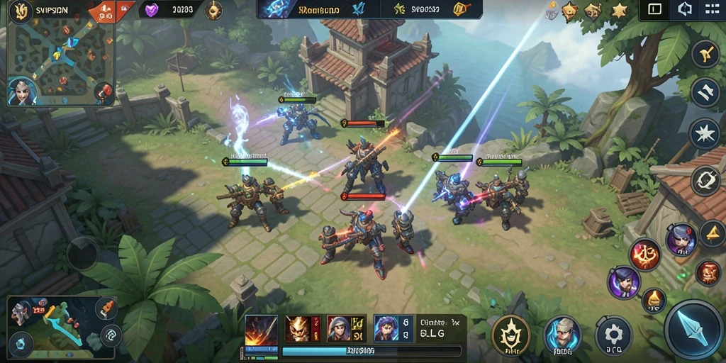 Tampilan gameplay menarik dan strategis dari SVIPSIDN.