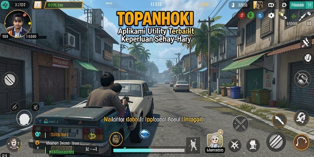 Tampilan aplikasi TOPANHOKI dengan antarmuka yang bersih dan modern.